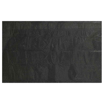 Solar Poolabdeckung 300 x 200 cm 0,1 mm Quadratisch PE Schwarz