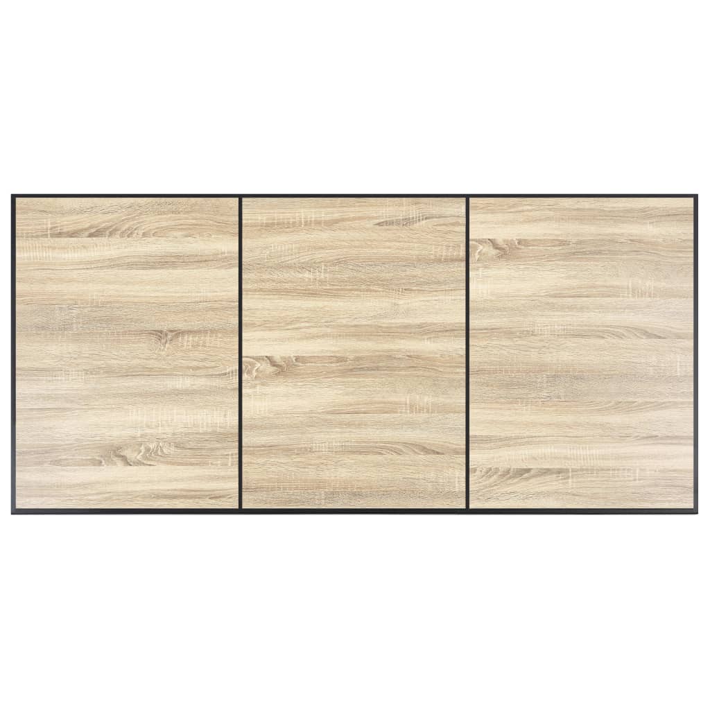 Esstisch Eichenfarbe 200x100x75 cm MDF