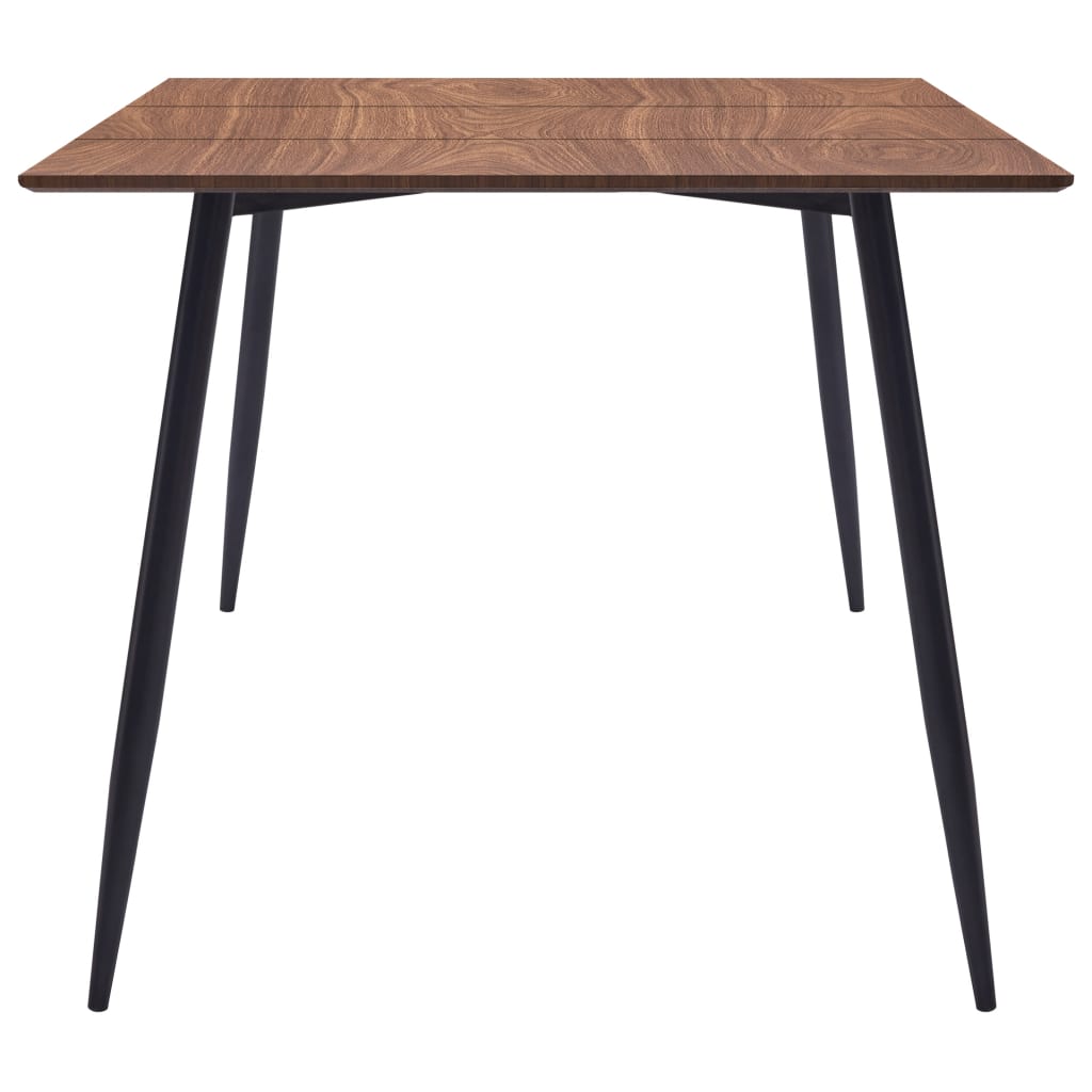 Table à manger marron 200x100x75 cm MDF