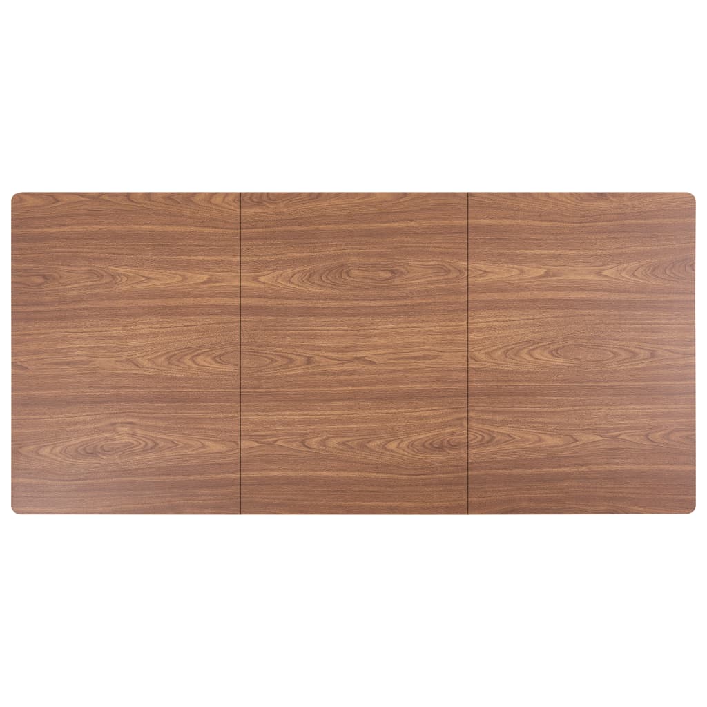 Table à manger marron 200x100x75 cm MDF