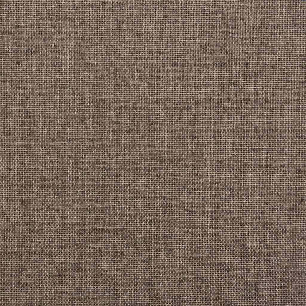 Stauraumbett Hydraulisch Taupe Stoff 180×200 cm