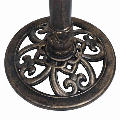Sonnenuhr Bronze 35,5 x 82 cm Kunststoff