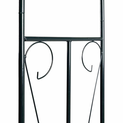 Rosenbogen Dunkelgrün 142x37x275 cm Eisen