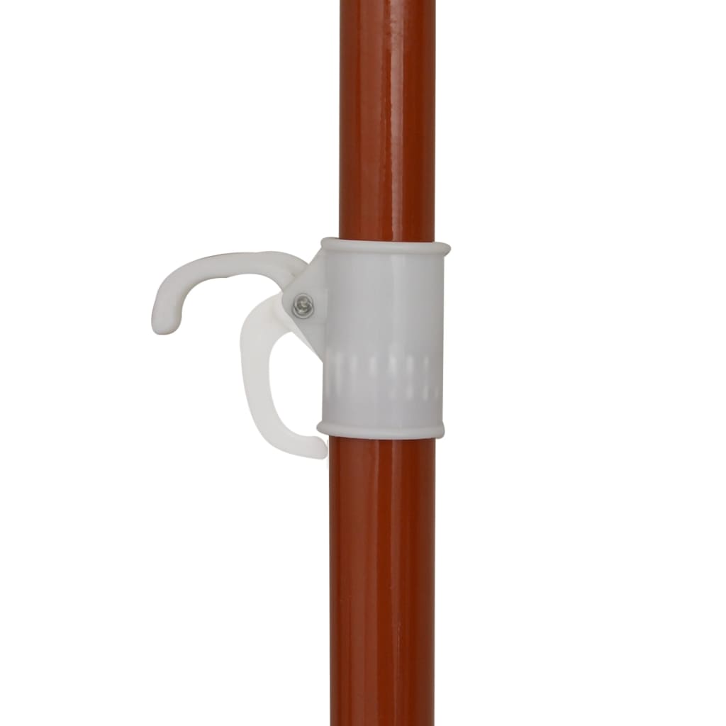 Sonnenschirm mit Stahl-Mast 300 cm Taupe