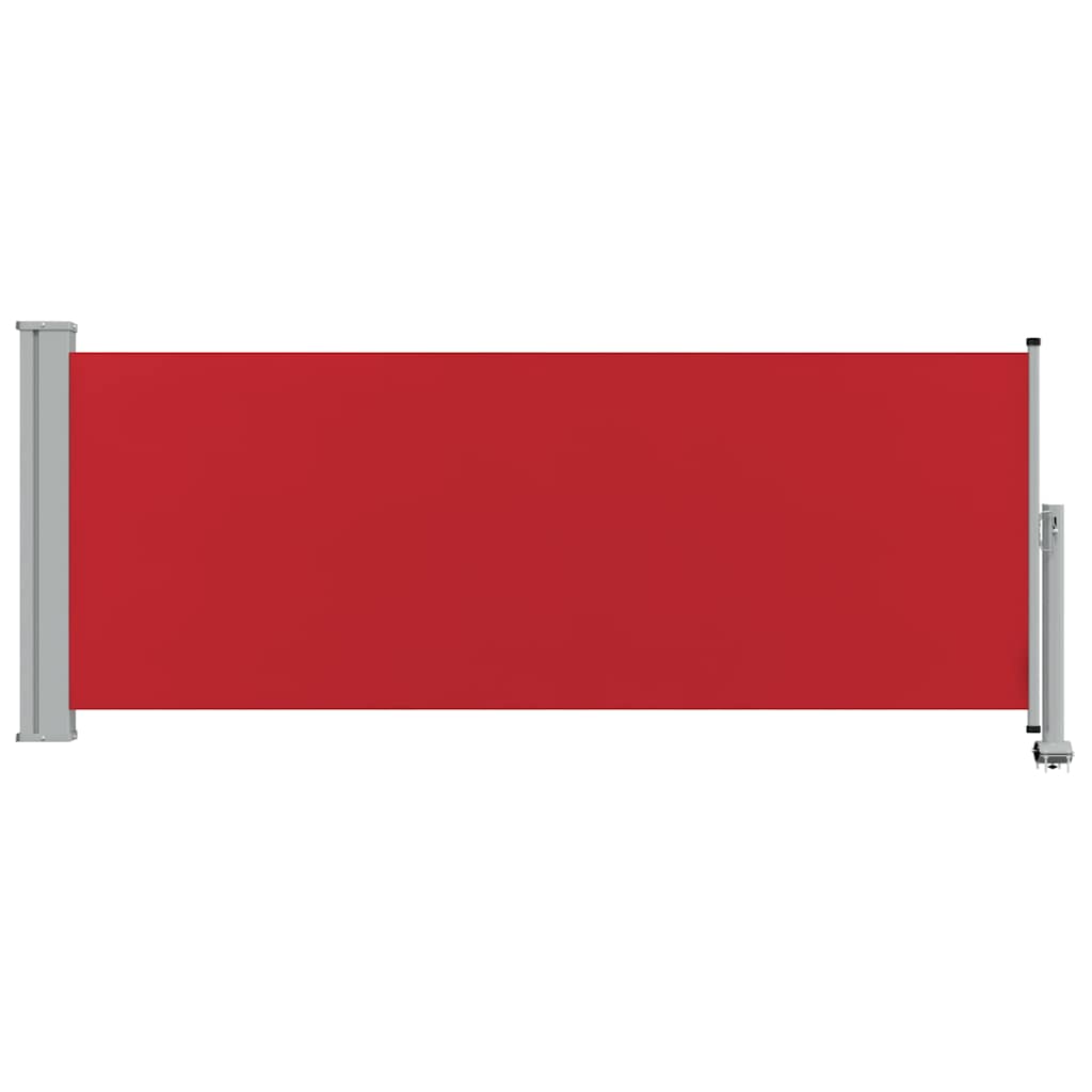 Ausziehbare Seitenmarkise 100x300 cm Rot