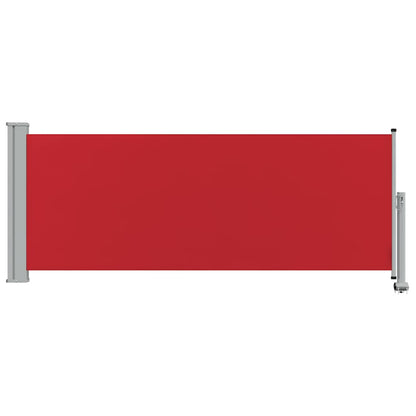 Ausziehbare Seitenmarkise 100x300 cm Rot
