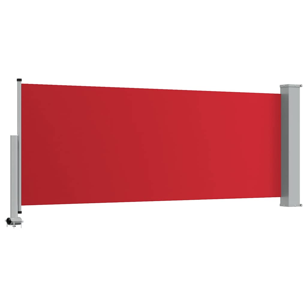 Ausziehbare Seitenmarkise 100x300 cm Rot