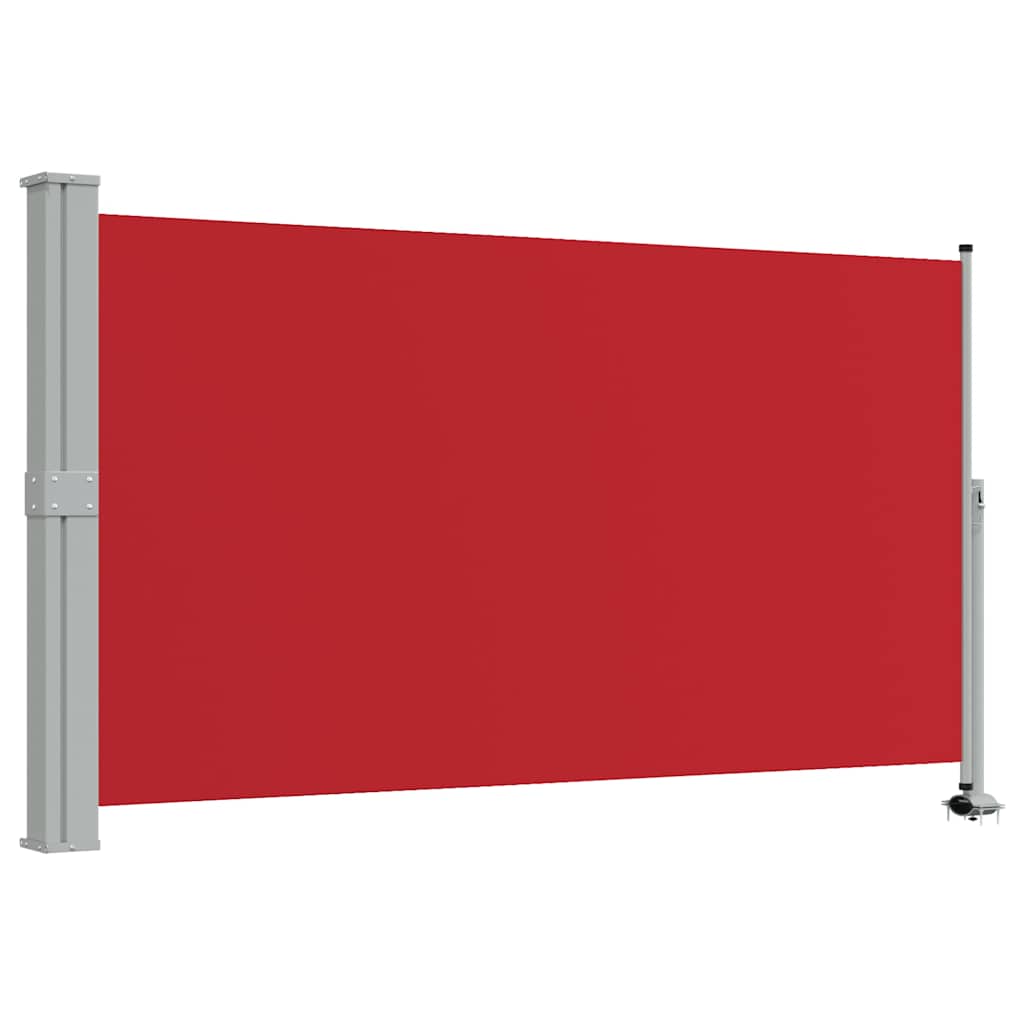 Ausziehbare Seitenmarkise 140 x 300 cm Rot