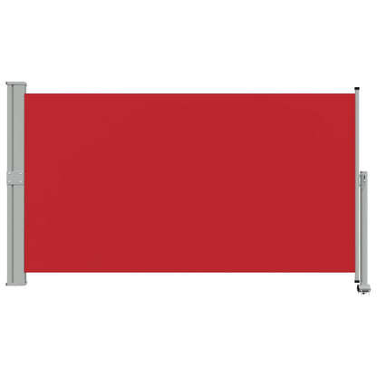 Ausziehbare Seitenmarkise 140 x 300 cm Rot