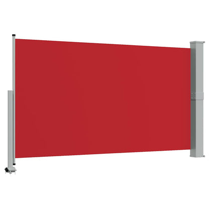 Ausziehbare Seitenmarkise 140 x 300 cm Rot