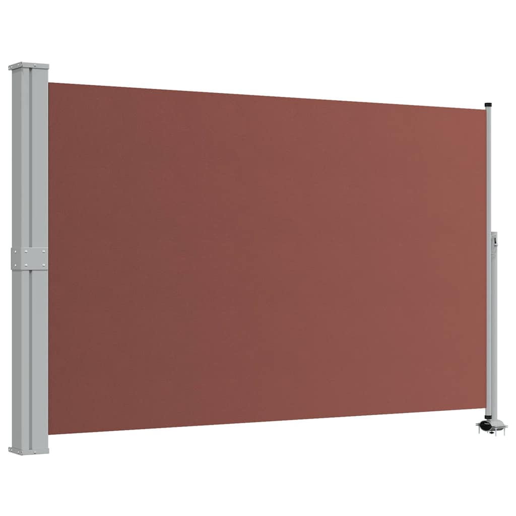 Ausziehbare Seitenmarkise 160x300 cm Braun
