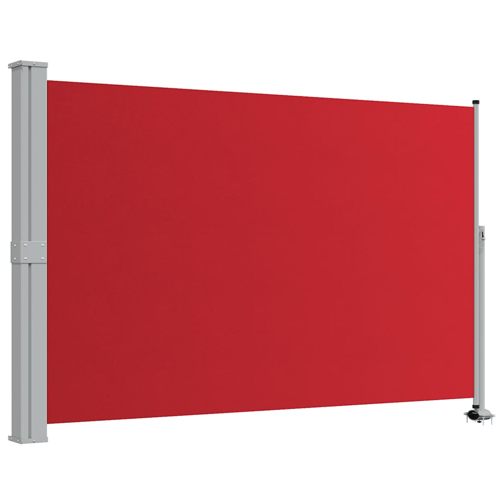Ausziehbare Seitenmarkise 160x300 cm Rot