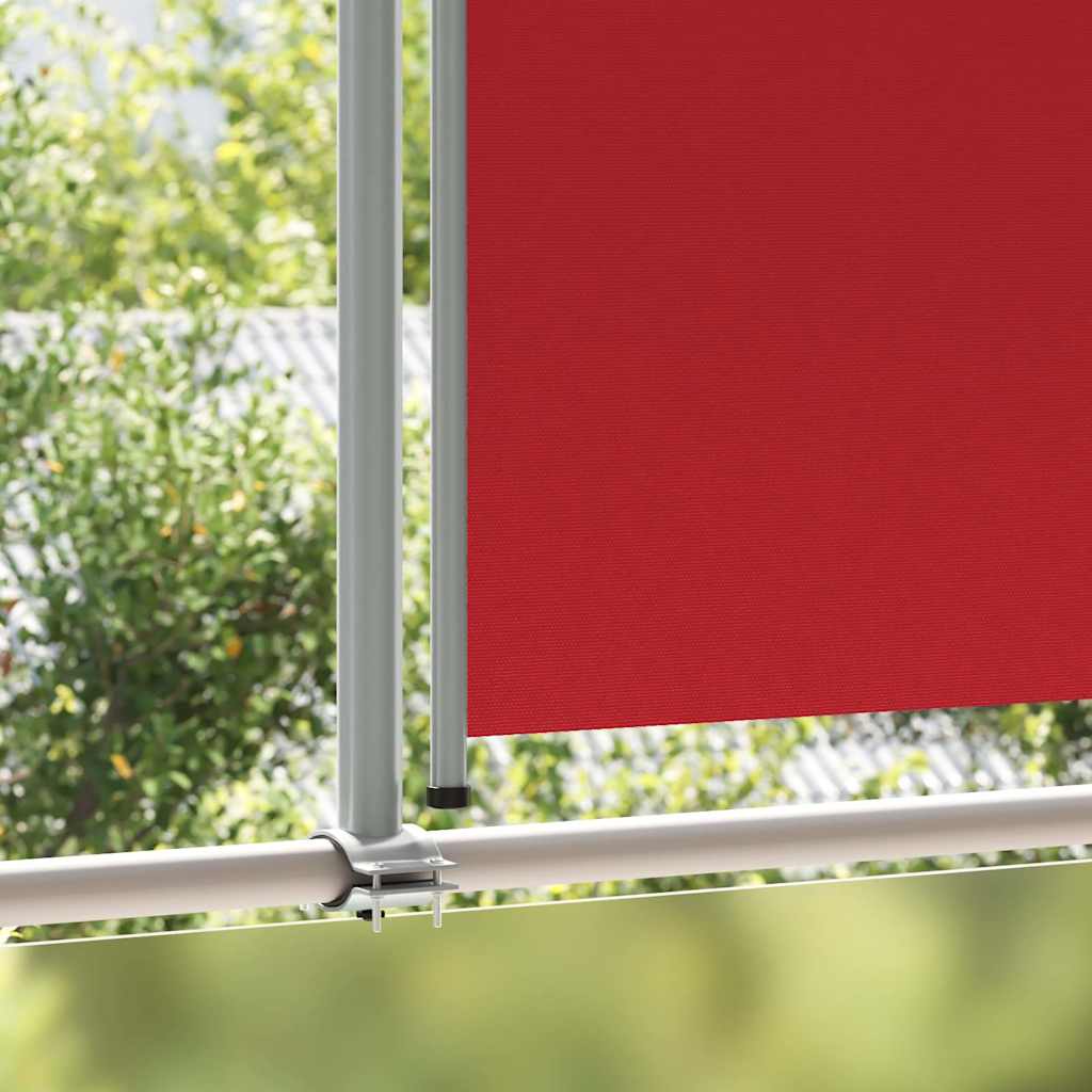 Ausziehbare Seitenmarkise 160x300 cm Rot