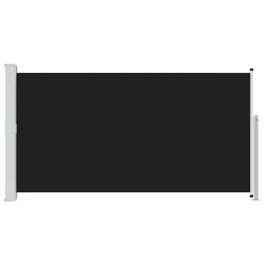 Ausziehbare Seitenmarkise 170×300 cm Schwarz