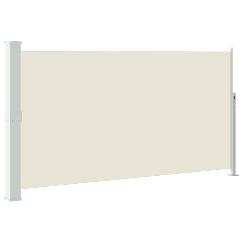 Ausziehbare Seitenmarkise 170×300 cm Creme