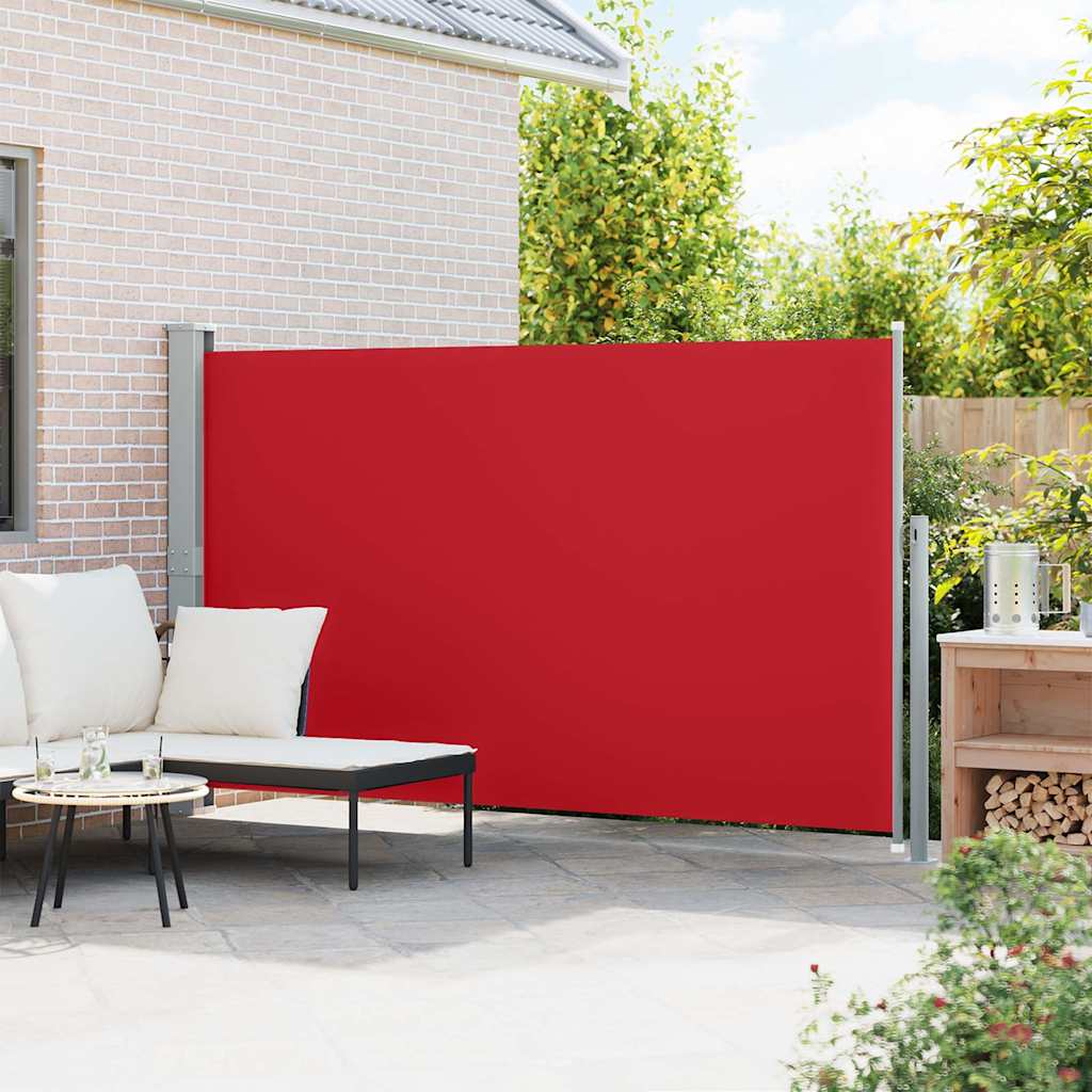Ausziehbare Seitenmarkise 170×300 cm Rot