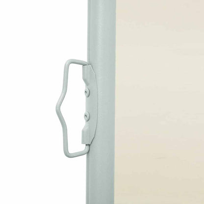 Ausziehbare Seitenmarkise 100×514 cm Creme