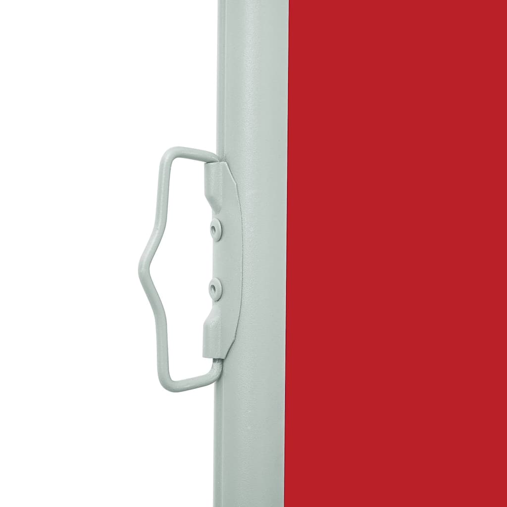 Ausziehbare Seitenmarkise 100×514 cm Rot