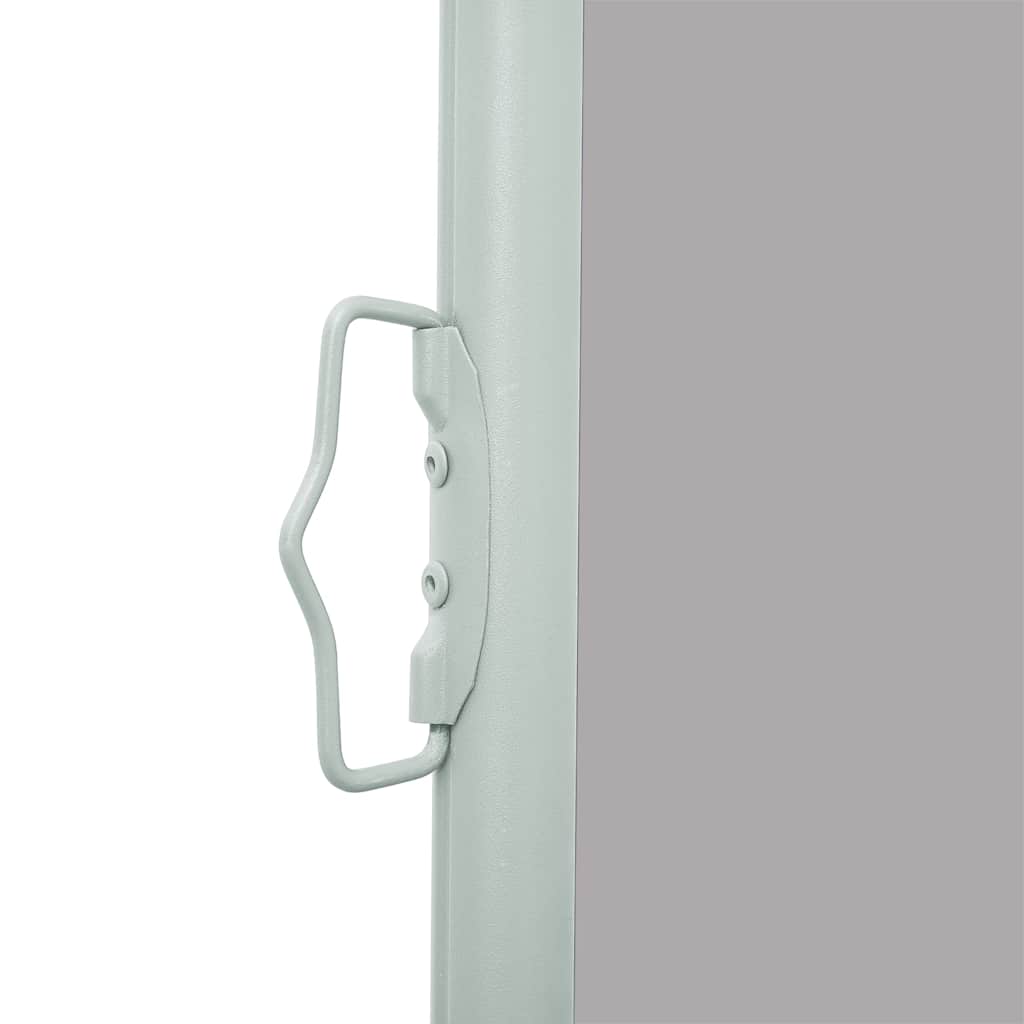 Ausziehbare Seitenmarkise 117×514 cm Grau