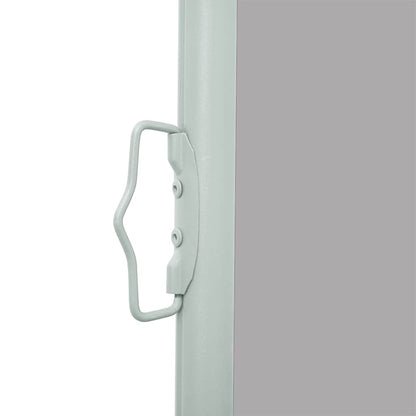 Ausziehbare Seitenmarkise 117×514 cm Grau