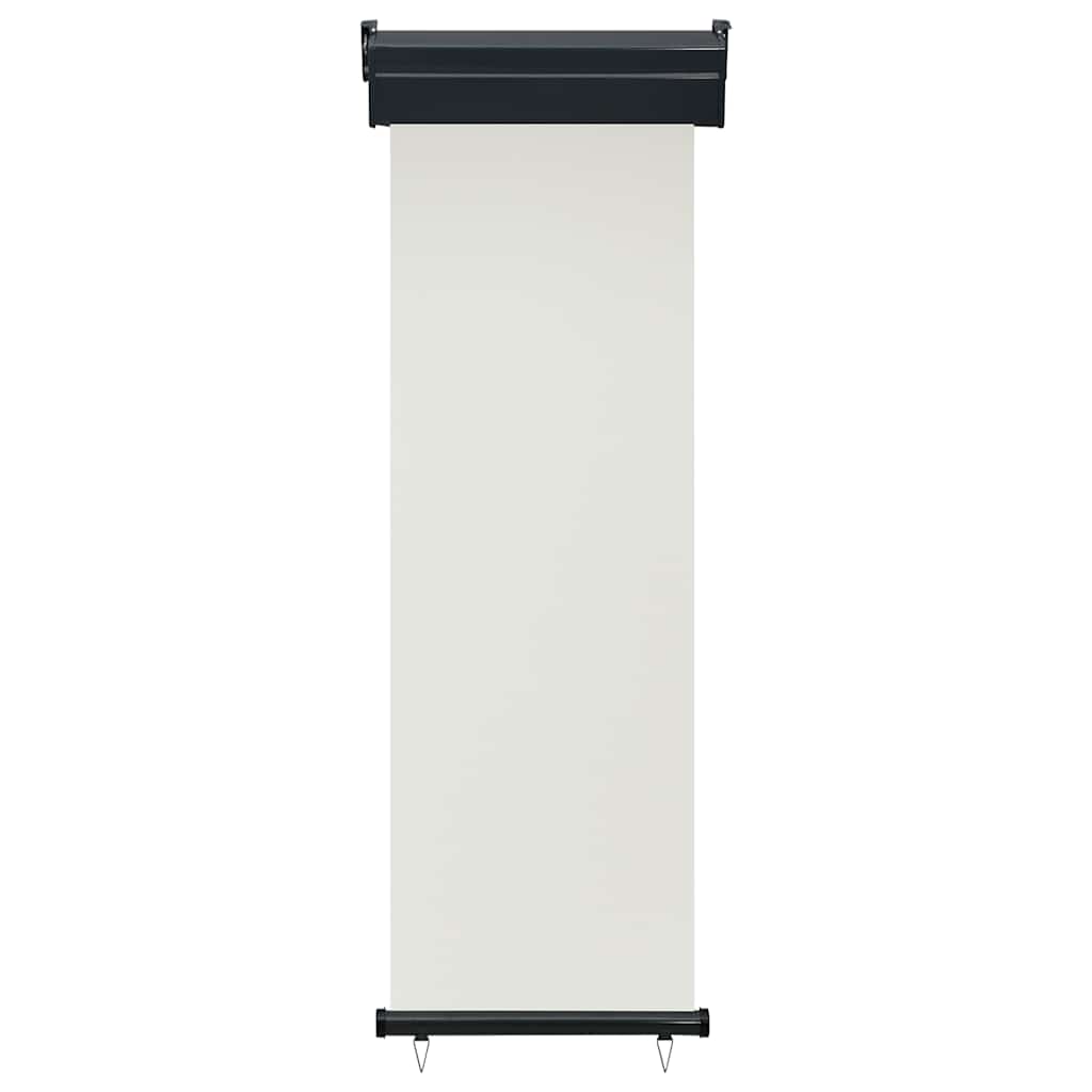 Balkon-Seitenmarkise 65x250 cm Creme