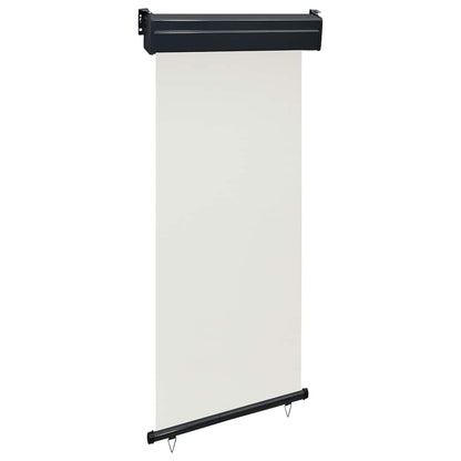 Balkon-Seitenmarkise 85x250 cm Creme