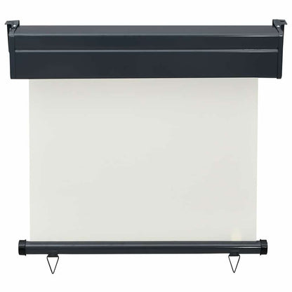 Balkon-Seitenmarkise 85x250 cm Creme