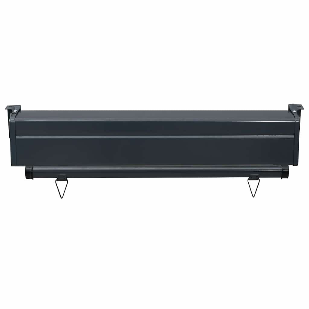Balkon-Seitenmarkise 85x250 cm Creme