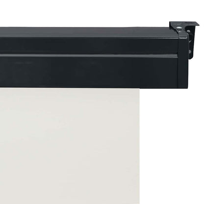 Balkon-Seitenmarkise 85x250 cm Creme