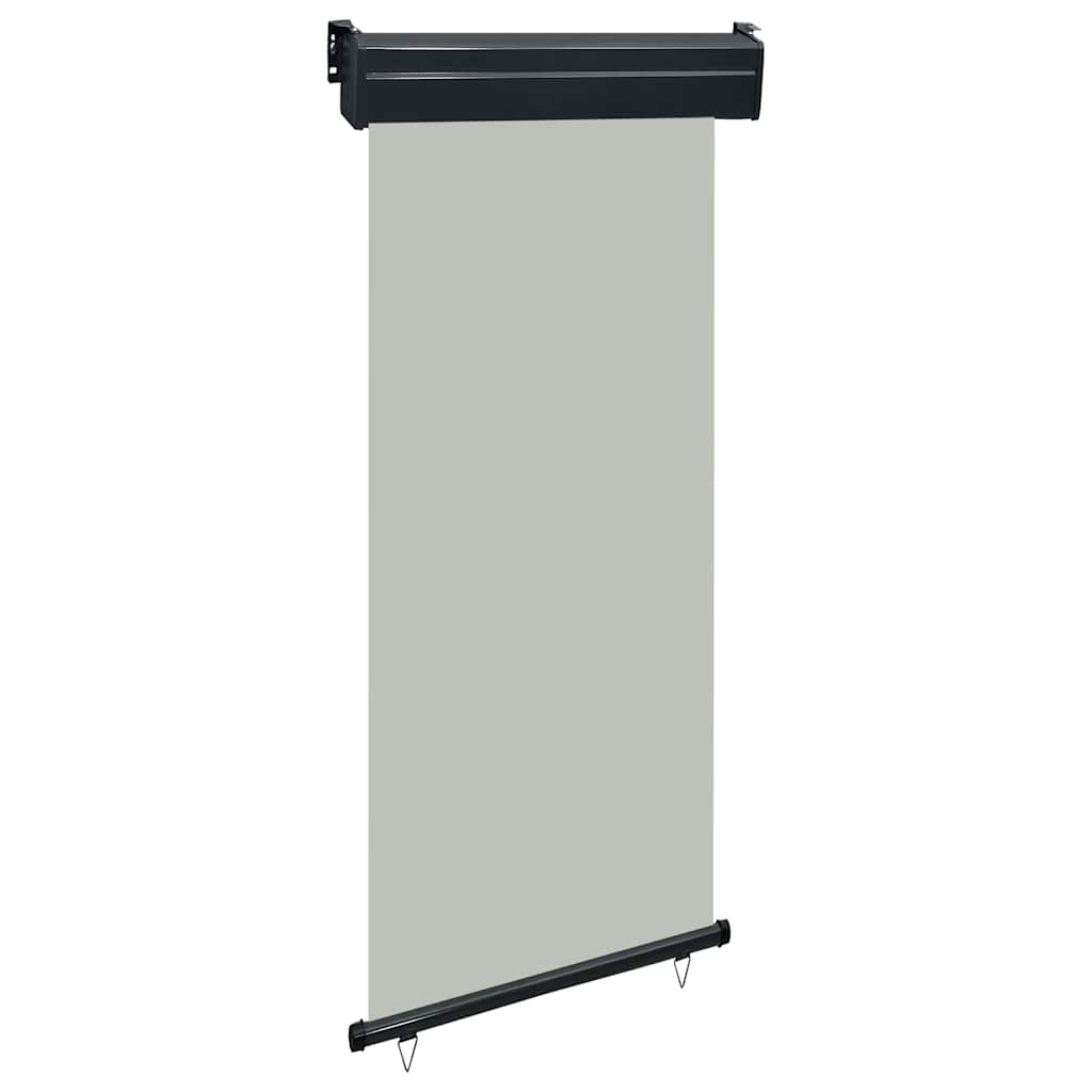 Balkon-Seitenmarkise 85x250 cm Grau