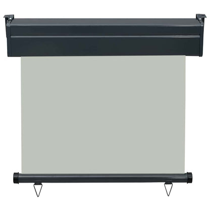 Balkon-Seitenmarkise 85x250 cm Grau