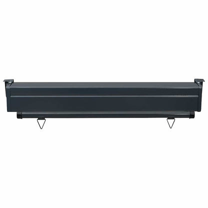 Balkon-Seitenmarkise 105x250 cm Creme