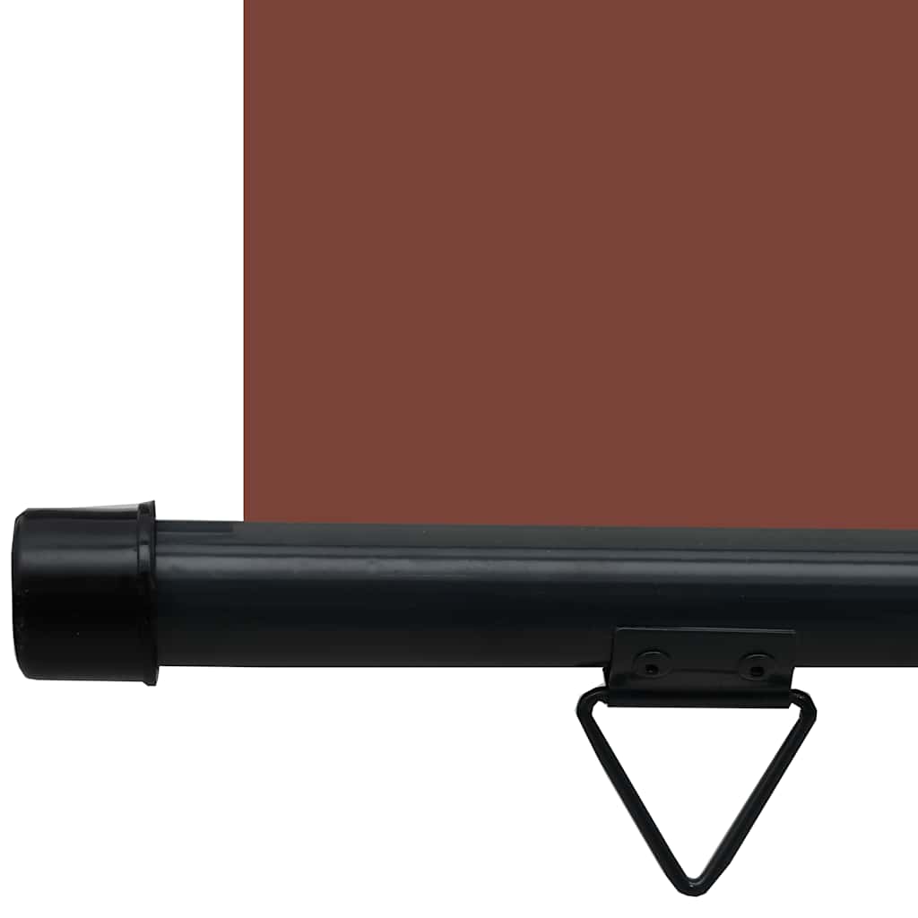 Balkon-Seitenmarkise 105x250 cm Braun