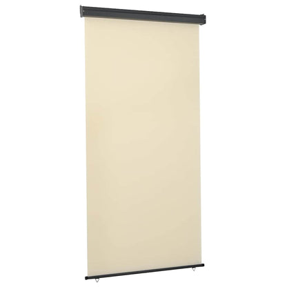 Balkon-Seitenmarkise 125x250 cm Creme