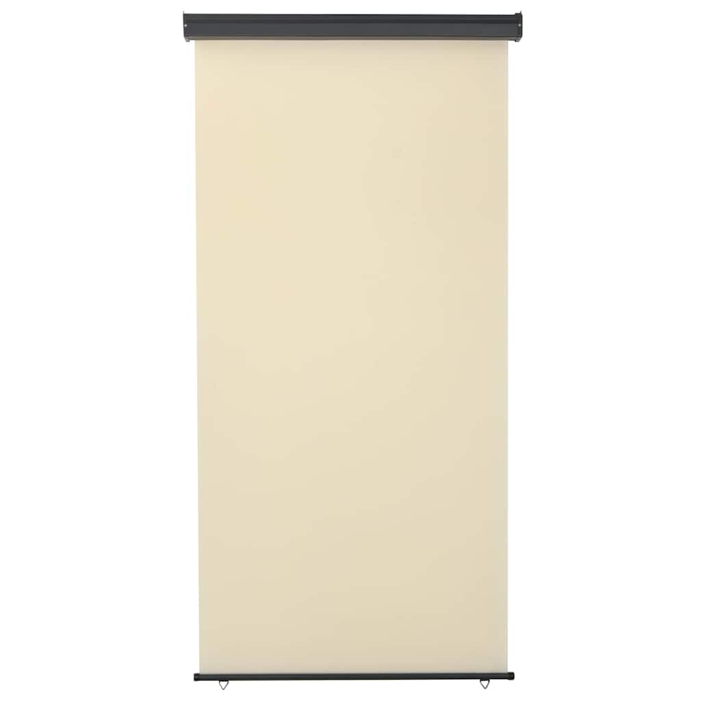 Balkon-Seitenmarkise 125x250 cm Creme