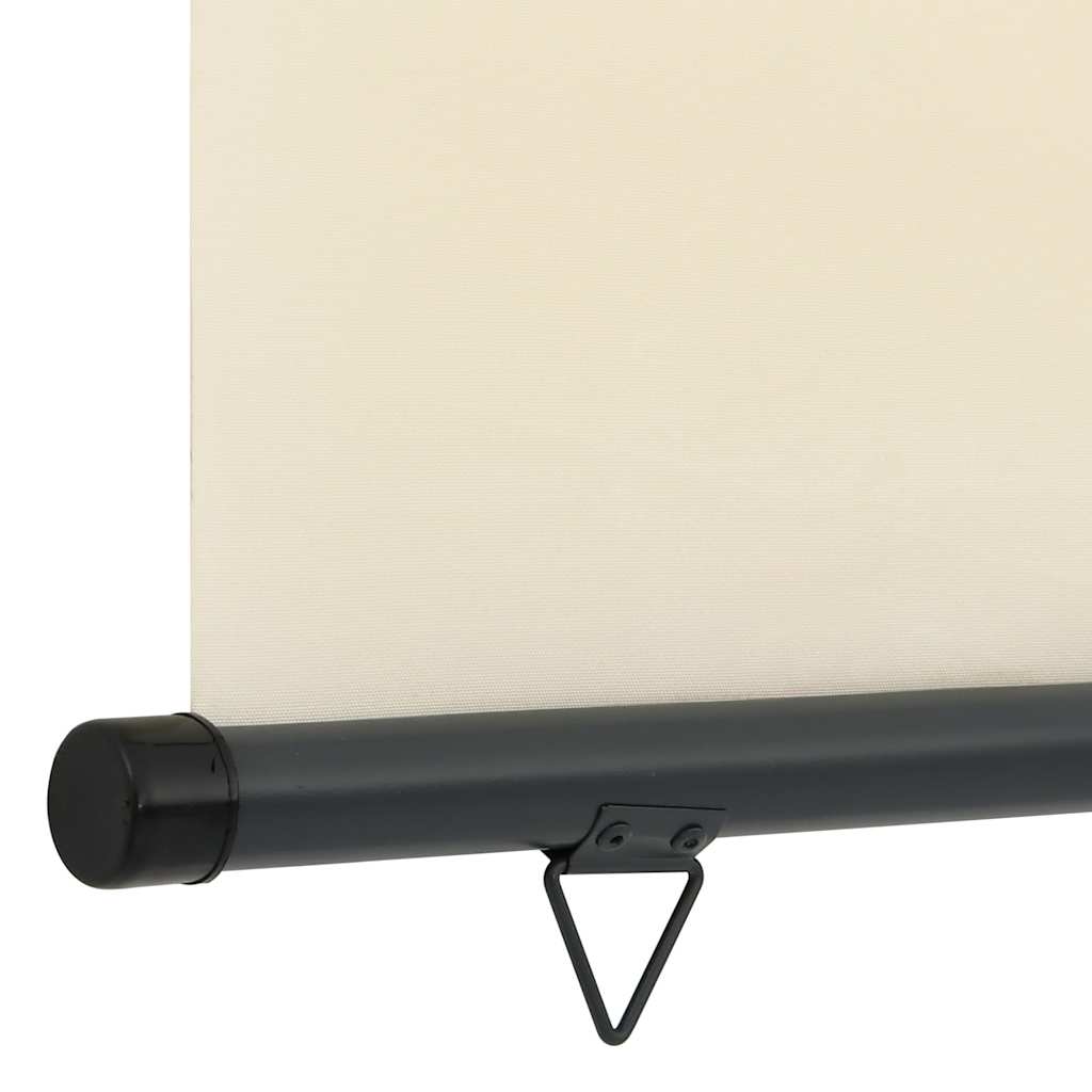 Balkon-Seitenmarkise 125x250 cm Creme