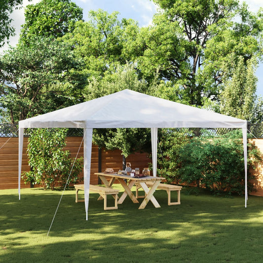 Tente de fête 4 x 4 m blanche