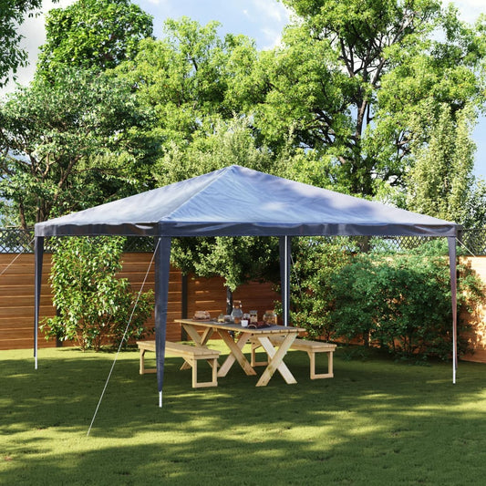 Tente de fête 4x4 m bleue
