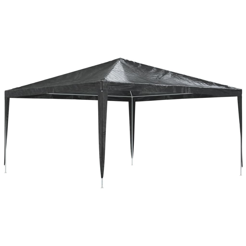 Tente de réception professionnelle 4×4 m anthracite 90 g/m²