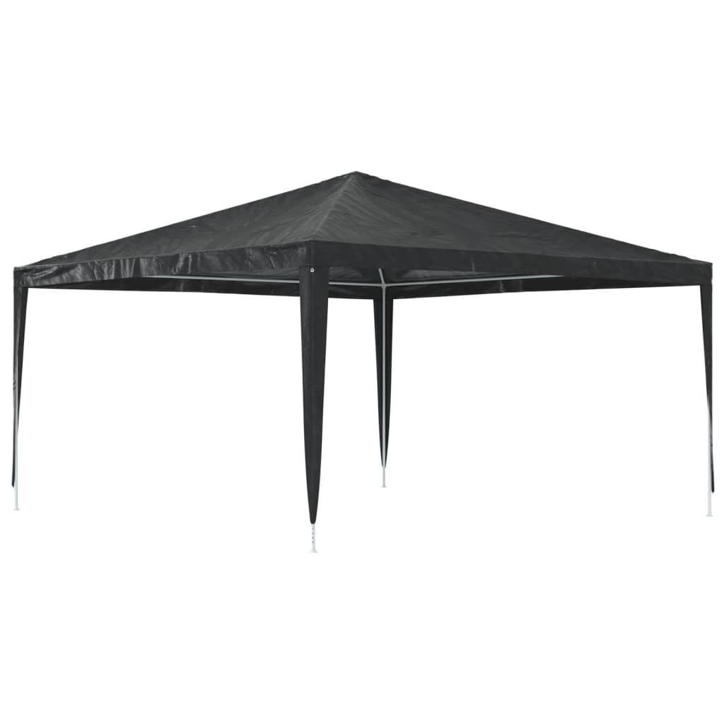 Tente de réception professionnelle 4×4 m anthracite 90 g/m²