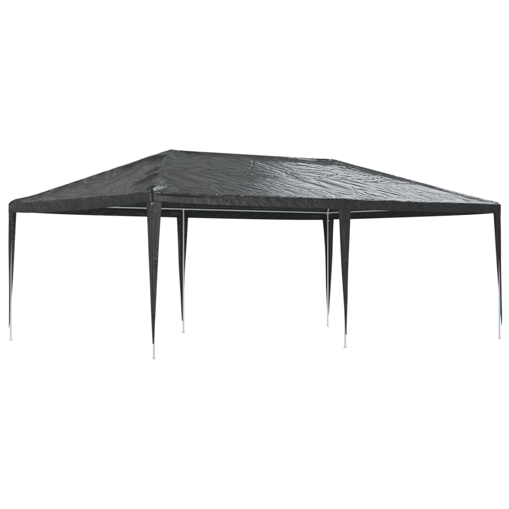 Profi-Partyzelt 4×6 m Anthrazit 90 g/m²