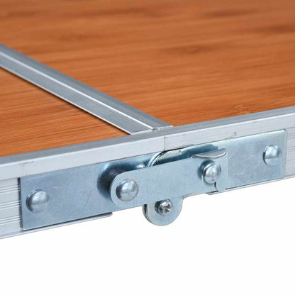 Klappbarer Campingtisch Aluminium 120 x 60 cm