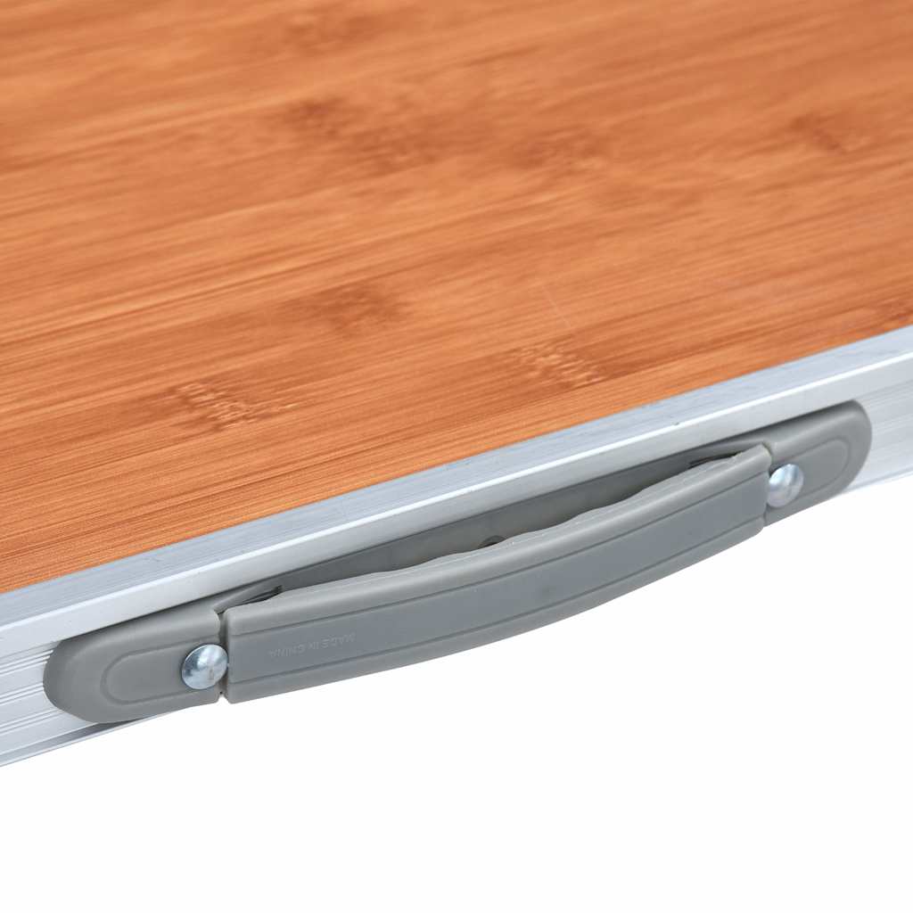 Klappbarer Campingtisch Aluminium 120 x 60 cm
