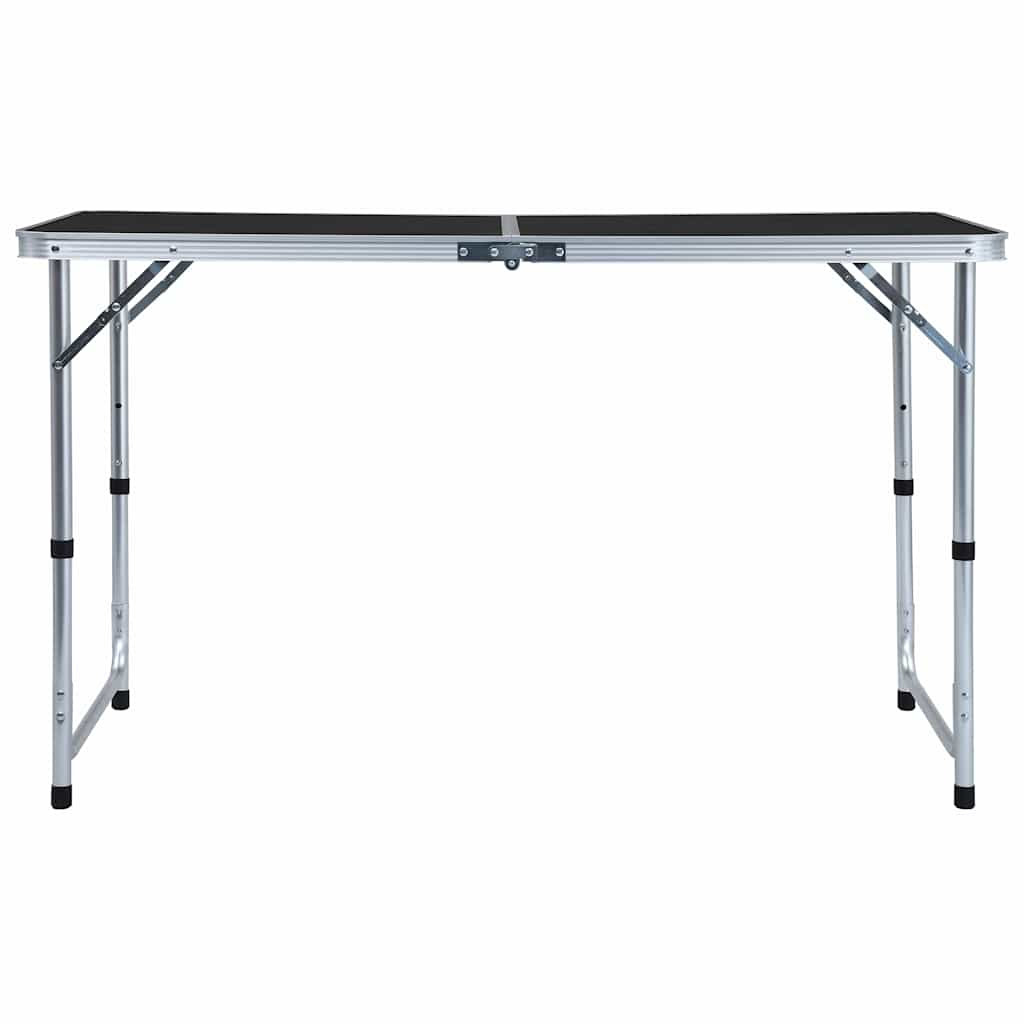 Campingtisch Klappbar Grau Aluminium 120x60 cm