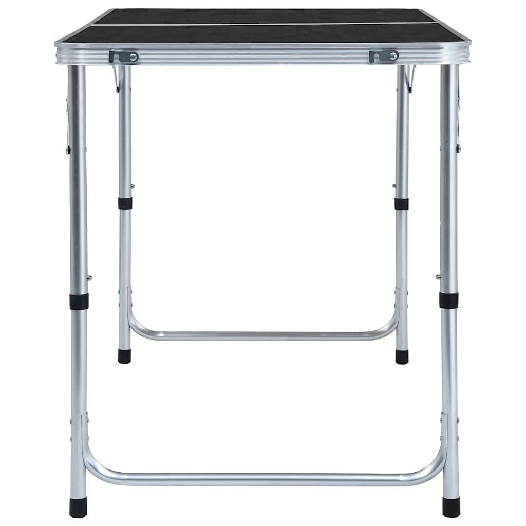 Campingtisch Klappbar Grau Aluminium 120x60 cm