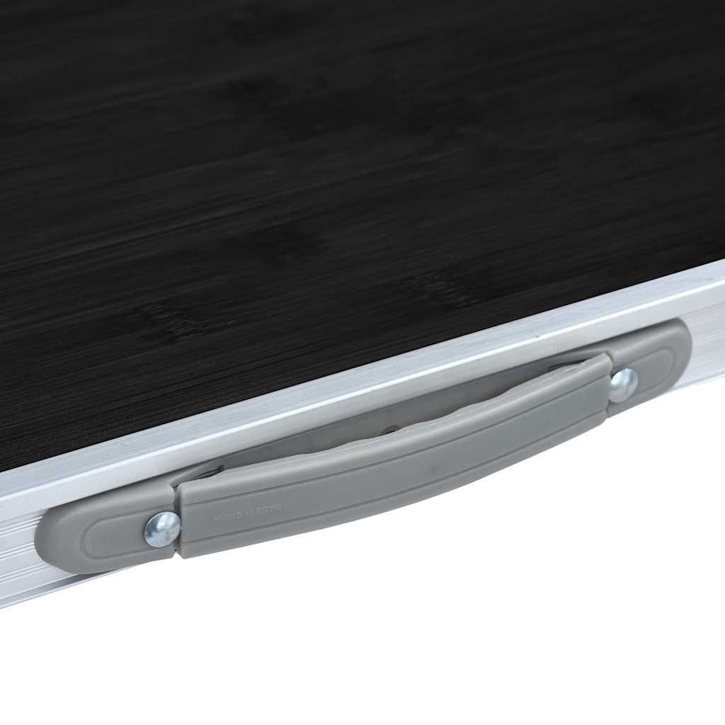Campingtisch Klappbar Grau Aluminium 120x60 cm