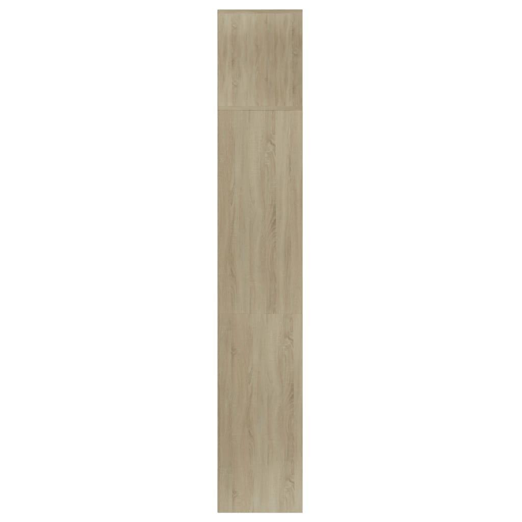 3-tlg. Bücher-/TV-Schrank Set Sonoma-Eiche 180x30x180 cm