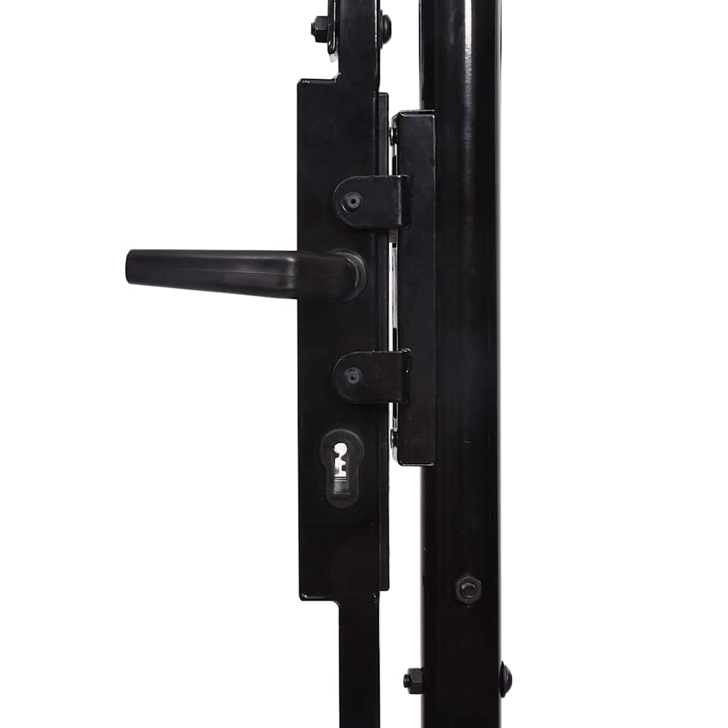 Doppeltür-Gartentor Woerden mit Speerspitze 400 x 249,5 cm