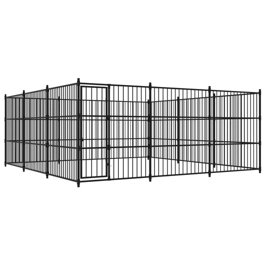 Outdoor-Hundezwinger 450×450×185 cm