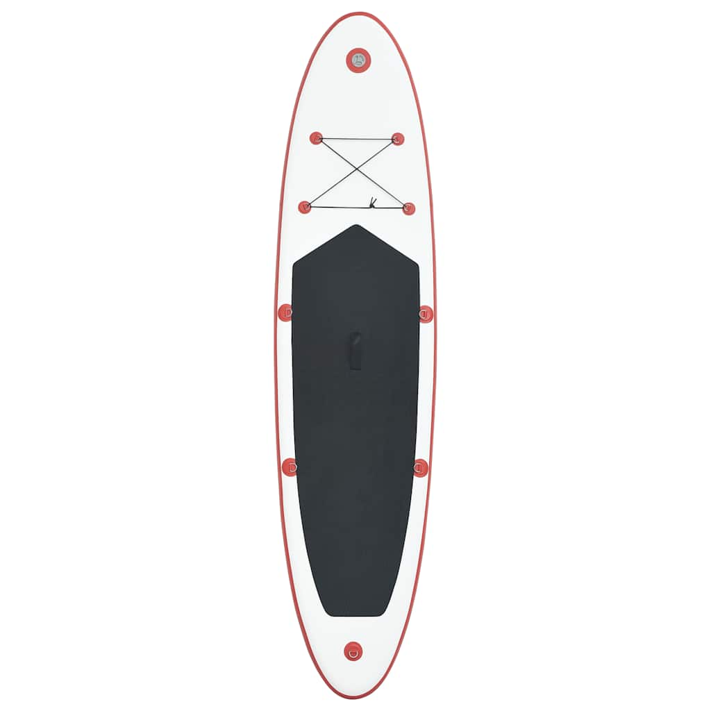 Stand Up Paddle Surfboard SUP Gonflable Rouge et Blanc